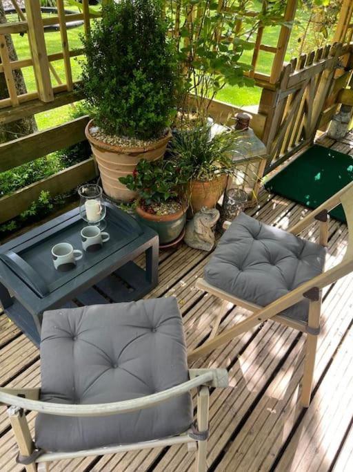 'The Den' Self Contained One Bedroom Annexe. Stockbridge (Hampshire) Exterior foto